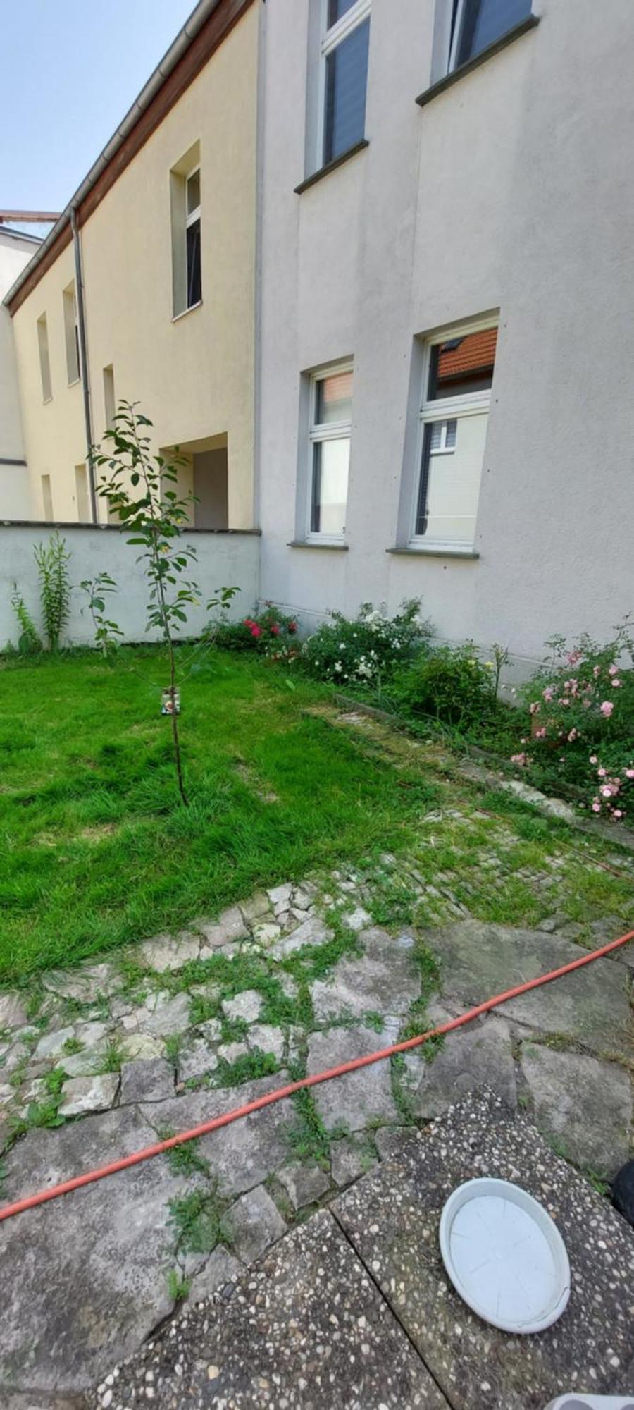 Ferienwohnung Am Bahnhof Bernburg Exteriör bild