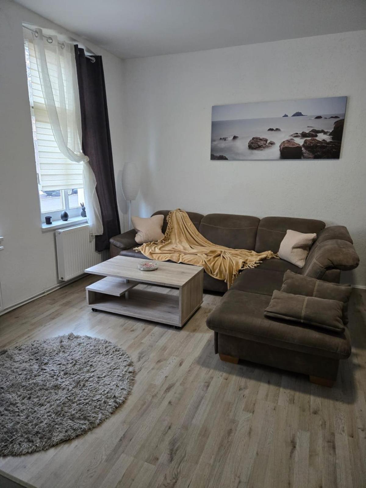 Ferienwohnung Am Bahnhof Bernburg Exteriör bild